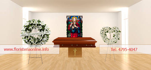 decoraciones para funeral en capillas